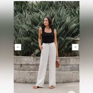 Maye Estella Pants in Ivory
